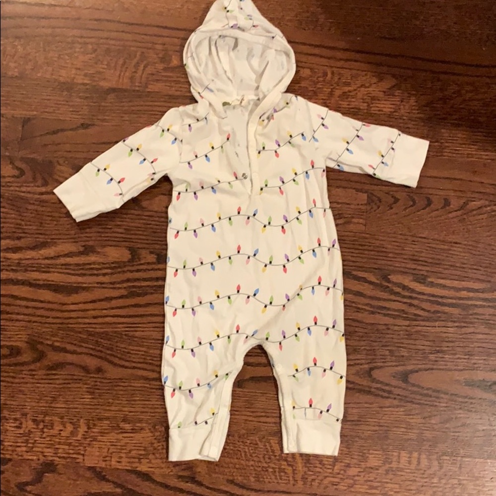 Monica + Andy Holiday Lights Romper